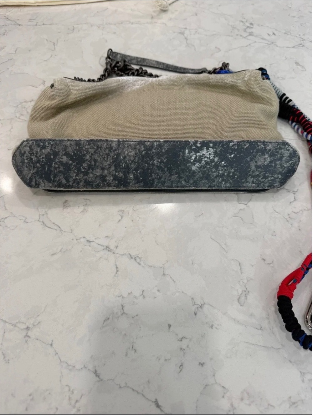 Chanel Tromp L’Oeil Canvas Graffiti Art School Boy Bag - Picture 4 of 8
